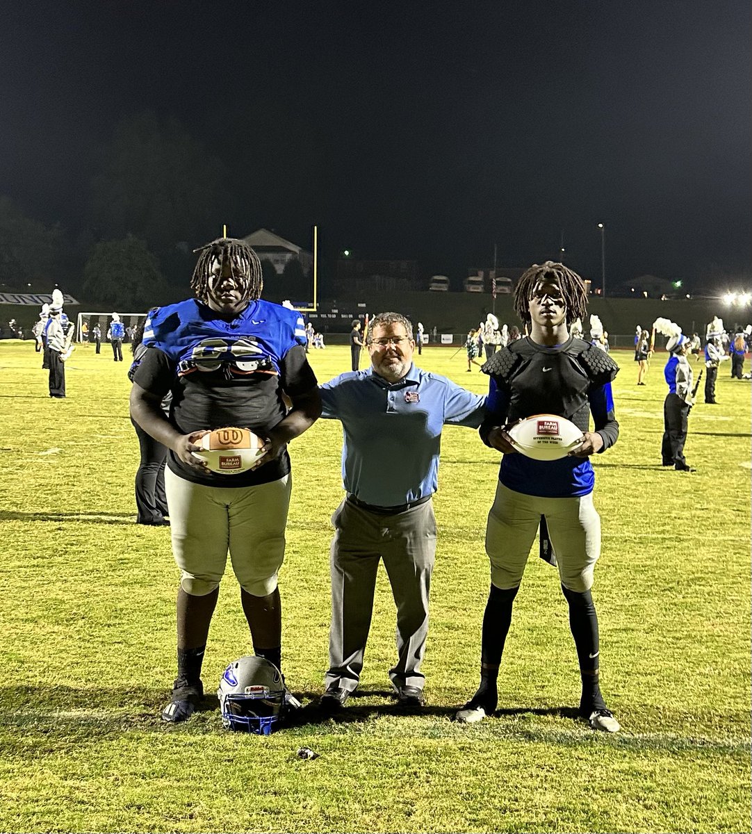 TheJasonLanning's tweet photo. 🏈🏈🏈 Iredell County had plenty of gridiron action tonight‼️ Statesville with the dominating win over Foard.
Honored to award game balls in the Greyhound Hollow tonight ‼️
Congrats to our defensive player Timothy Flowers and on the offensive side of the ball Jehahj Sherrill‼️ https://t.co/DhTKE72F9i