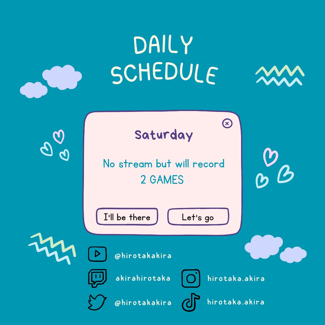 akirahirotakaYT's tweet photo. γDaily Schedule & Hashtagγ
9/30/2023
Oshi Mark: π¦π±
General: #AkiraHirotaka
π LIVE: #AkiLIVE
πΉ VID: #AkiVID
π¦ Fan name: #KiLites
π Fandom: #Akult
π¨ Art Tag: #Artkira
π Meme Tag: #KiraMemes
π Asset: #Akiset
π Languages: EN/TAG/JP https://t.co/KdGhXG5jxK