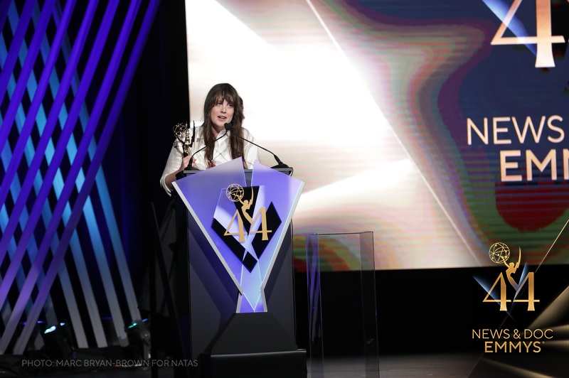 For all the photos from this week's News & Documentary Awards: photos.theemmys.tv