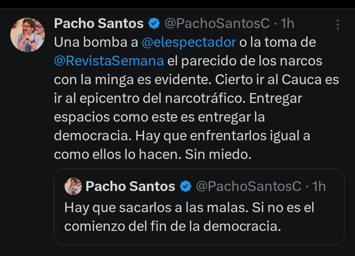 petrogustavo's tweet photo. No amigo Pacho, el parecido de los narcos no es con la población indígena; el.parecido de los narcos es con los fundadores del bloque capital. Es más, los narcos fueron los fundadores del bloque capital. https://t.co/UDRnmxHXYw