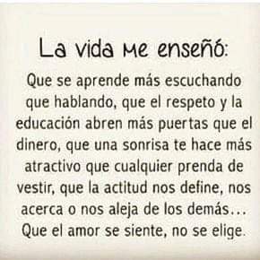 Motivosentuvida's tweet photo. Y a ti que te ha enseñado la vida! https://t.co/tITbPIiR96