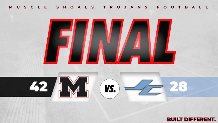 Trojans defeat James Clemens to move to 5-0 on the year! Trojans will be back in Region 7 play next week as we travel to Hartselle! <a href="/RecruitTrojans/">Recruit Muscle Shoals</a>
