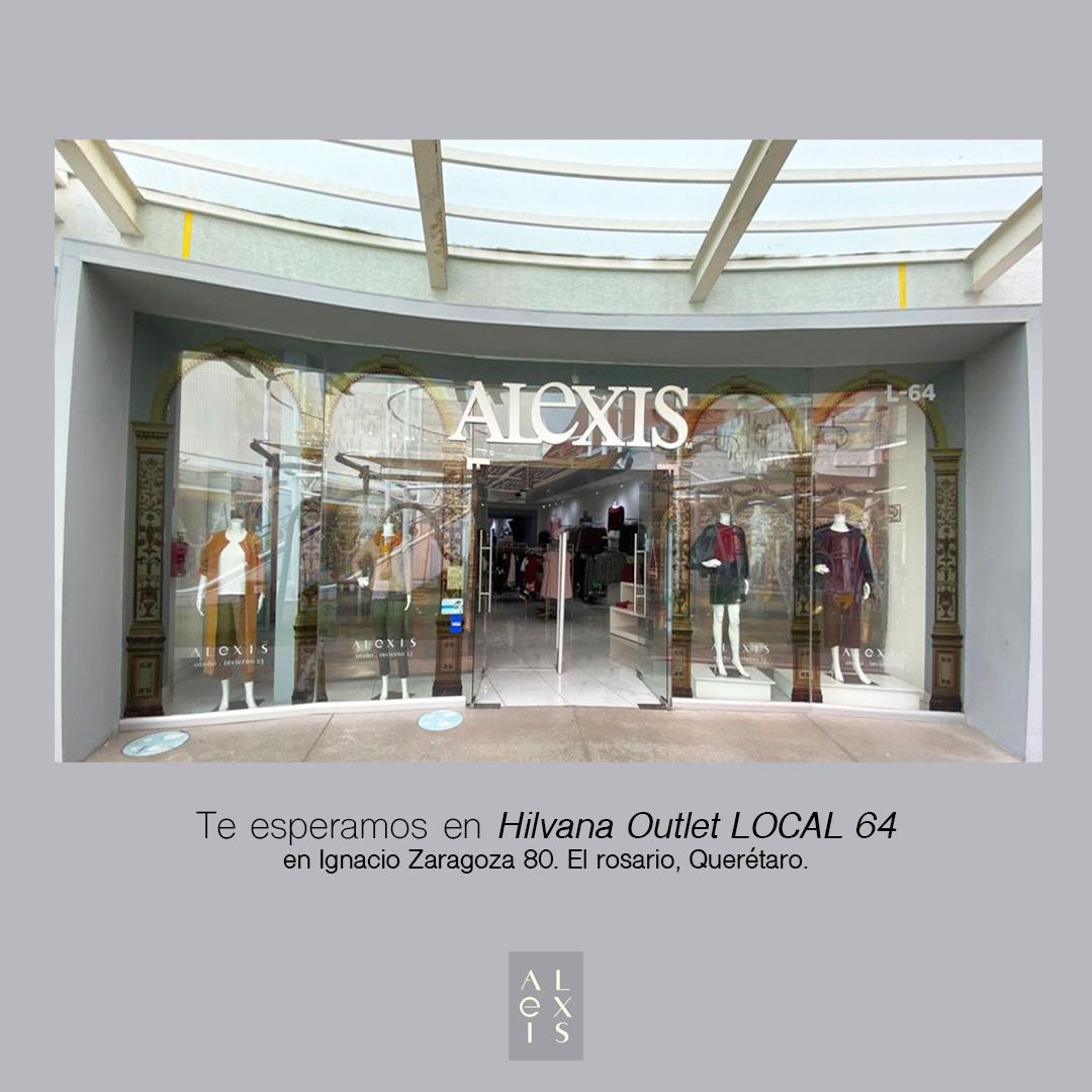 AlexisModa's tweet photo. Te invitamos a visitar tu TIENDA ALEXIS OUTLET favorita, nos encuentras en LERMA, PUNTA NORTE, QUERÉTARO Y PUEBLA, te esperamos, todos tus looks ALEXIS al mejor precio! #AlexisOutlet #Outlet #LasPlazasOutletLerma #Hilvana #PremiumOutletPuntaNorte #OutletPueblaPremier #soyAlexis https://t.co/CqqSZW6Pzo