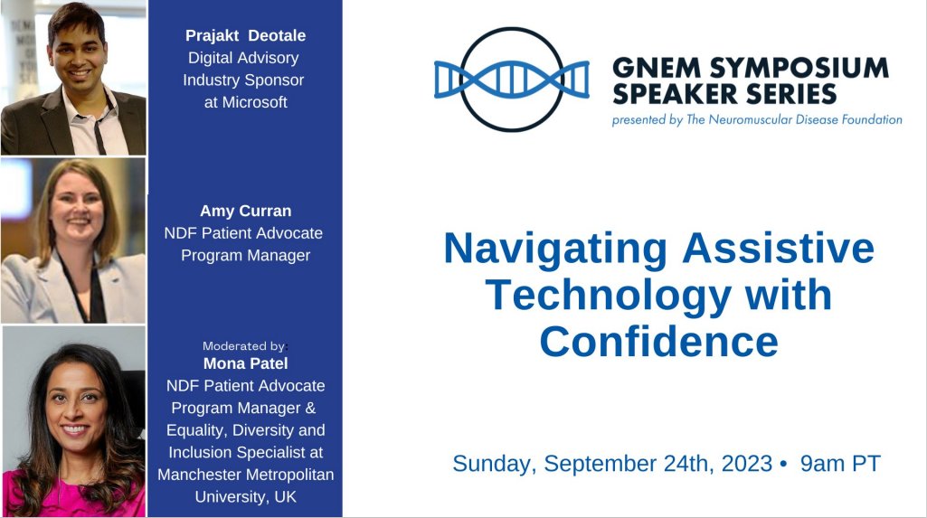 Check out our latest Speaker Series, where you can discover how assistive tech can enhance independence and open doors to new opportunities. Our expert speakers will guide you through the ins and outs of various assistive technologies. youtu.be/0vqwj__Uy7o