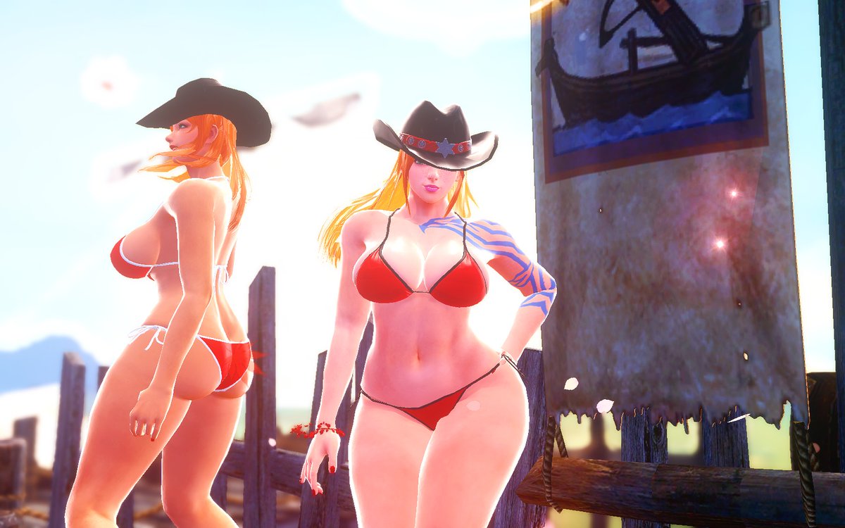 HelixVindictus's tweet photo. Shaking it with my sister!💗
#Lethor #Vella #Vindictus #MabinogiHeroes https://t.co/EvIl1BWVgR