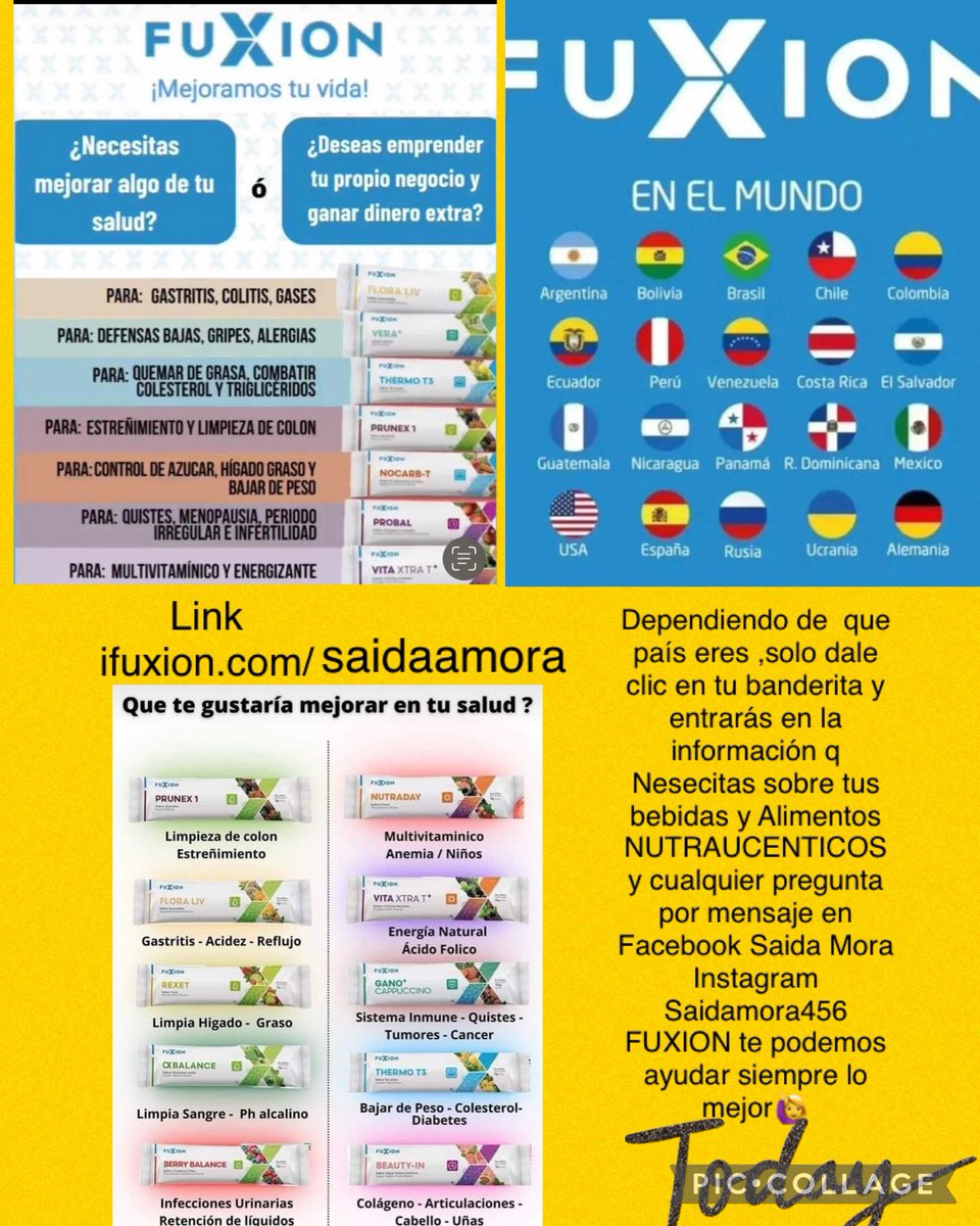 Saidamora456's tweet photo. Para más información de nuestras bebidas y alimentos  nutraceuticos,,, mje por DM👇Link   
https://t.co/X1SzlUqzlM https://t.co/71BbeKMU5F