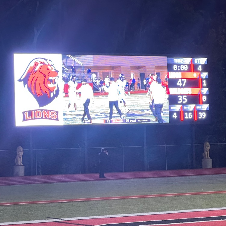 Searcy Lions defeat El Dorado 47-35 to improve to 3-1 in conference. Go Lions!