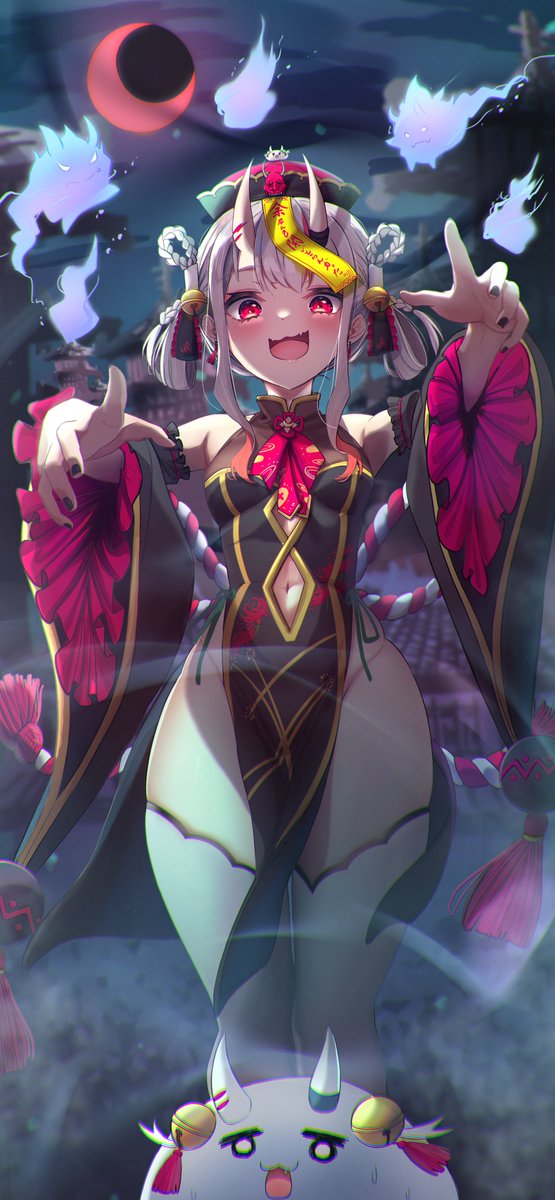 #百鬼絵巻　キョンシー余👻