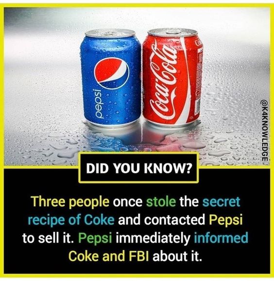 Learningzone360's tweet image. 🥤 The Cola Showdown: Coca-Cola vs. Pepsi 🥤

🌟 Did you know? 🌟
2️⃣ Coke and Pepsi have had legendary marketing battles over the years, from the Pepsi Challenge in the &apos;80s to iconic Super Bowl ads today.