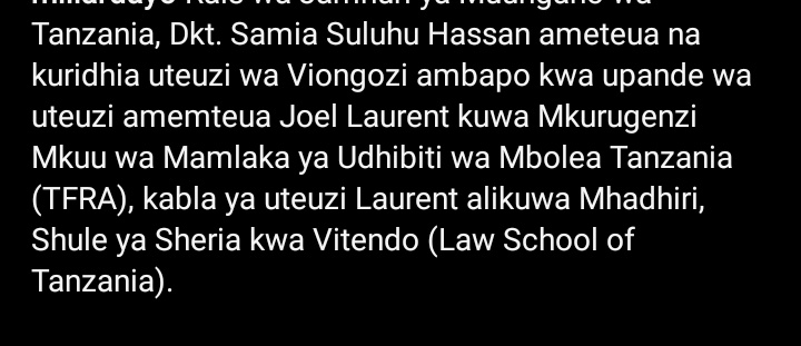 olvarislasway's tweet photo. Mhadhiri wa SHERIA kwa vitendo mpaka Mkuu wa mamlaka ya udhibiti wa mbolea (TFRA)
#BongoLand https://t.co/61jm7KinwW