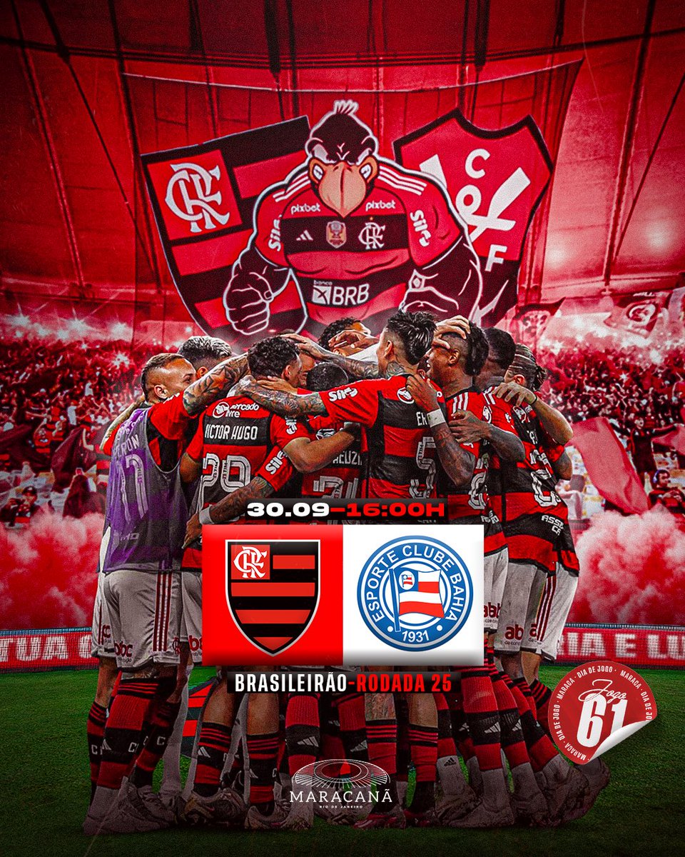 Hoje tem <a href="/flamengo/">Flamengo</a> na Casa do Inesquecível! Vai pra cima deles, MENGO! 

🎨 <a href="/arts_blackout/">luciorael</a>