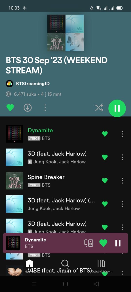 sawithluv's tweet photo. @BTStreamingID I'm listening to song #3D solo single by #JungKook of @BTS_twt feat. @jackharlow https://t.co/0161VJG0sZ