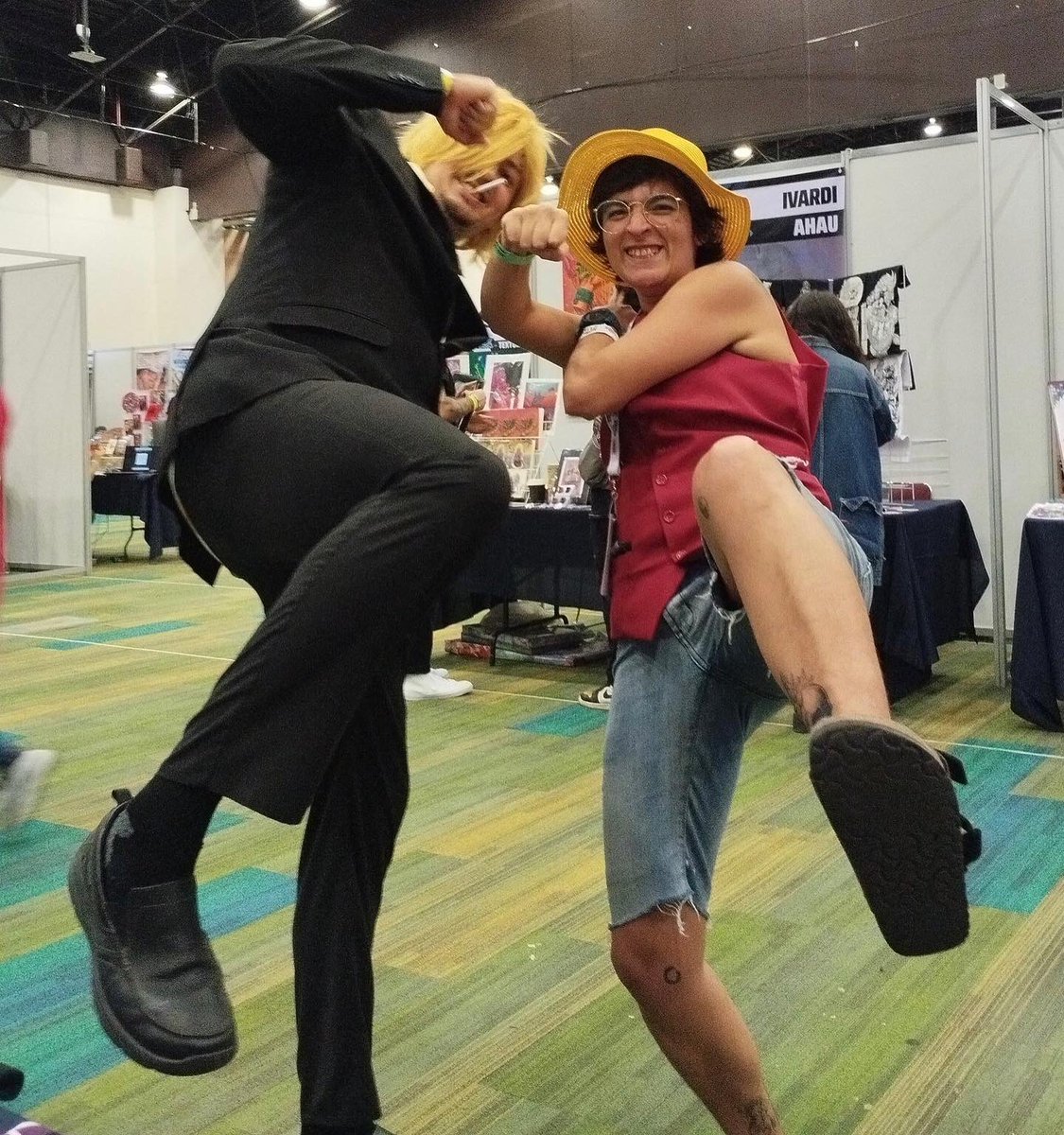tonytacacci's tweet photo. Mugiwara en la Animole Comicon. Aparición especial de Tinieblas, @carrielovecplay de Mexicali, @mamyouu e @Isabelucci_ .
#LaMole #LaMole2023 #Animole #LaMoleComicon #Comicon #CDMX #LaMoleConvention #Sanji #OnePiece #VinsmokeSanji https://t.co/vUPwLsNcBN