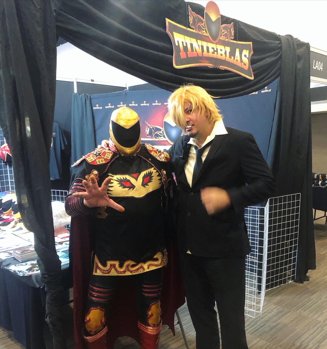 tonytacacci's tweet photo. Mugiwara en la Animole Comicon. Aparición especial de Tinieblas, @carrielovecplay de Mexicali, @mamyouu e @Isabelucci_ .
#LaMole #LaMole2023 #Animole #LaMoleComicon #Comicon #CDMX #LaMoleConvention #Sanji #OnePiece #VinsmokeSanji https://t.co/vUPwLsNcBN