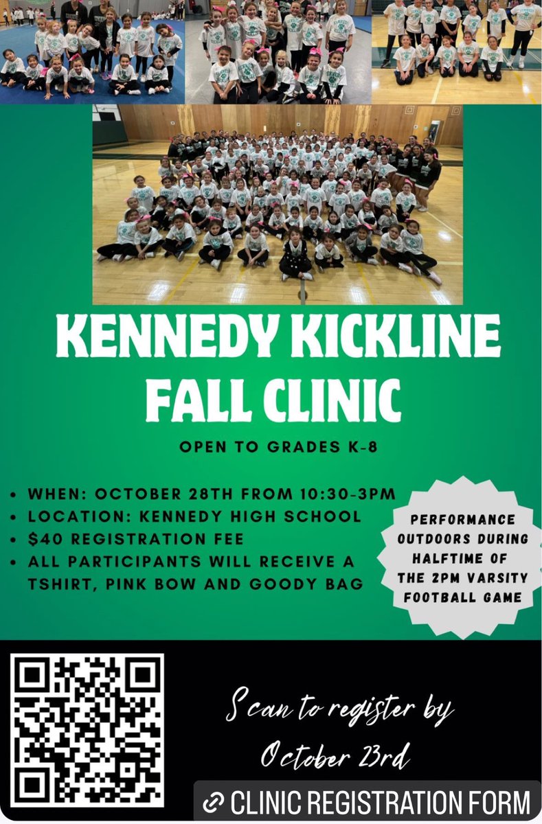 bmchsd's tweet photo. Upcoming kickline clinic for local youth. 

📍 @BellmoreJFK 
📝 https://t.co/9ddzv8I0Uc https://t.co/IdGwmsrSnX