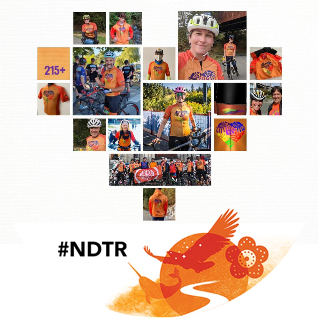 Today, we pause to reflect on the history of the residential school system in Canada and honour those who suffered in it. Visit cyclingbc.net today for links to #NDTR resources.
#OrangeShirtDay #MakeSportBetter #Reconciliation