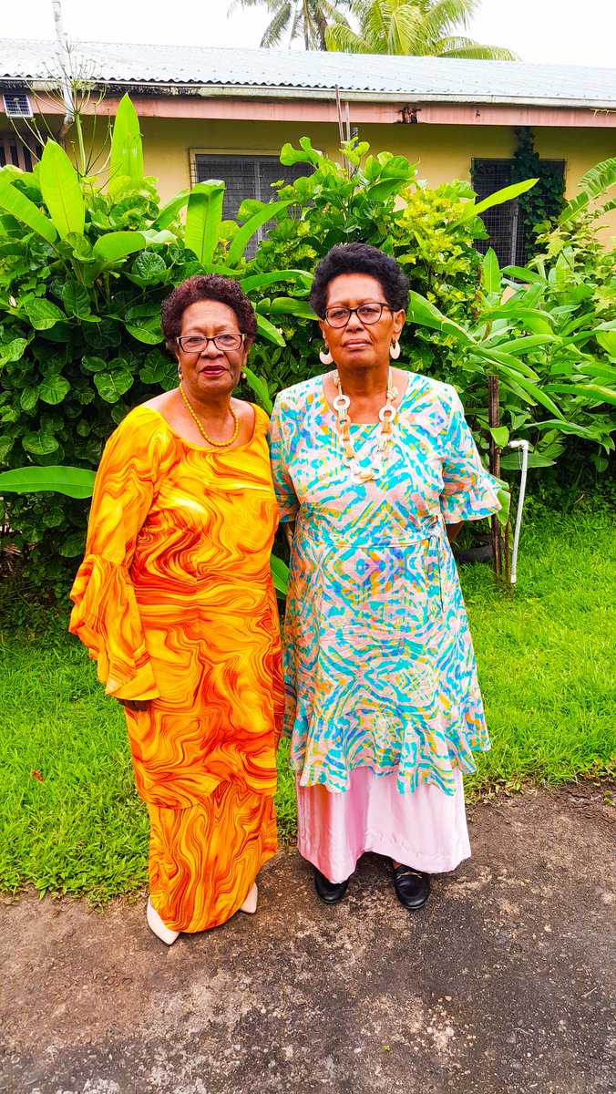 iliesa_'s tweet photo. Aunty Lugee and Mother before they head off for Borron House for afternoon tea. #ASCOG https://t.co/PTChE3TWIE