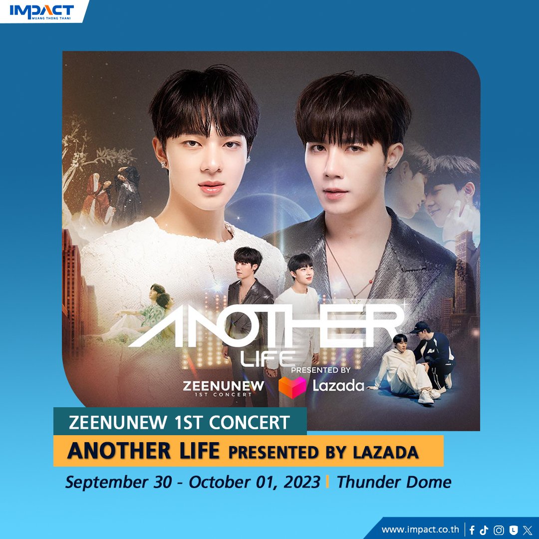 IMPACTVenue's tweet photo. อดใจอีกนิดแล้วมาฟินกัน
❤️ZEENUNEW 1ST CONCERT ANOTHER LIFE PRESENTED BY LAZADA
🗓️ 30 ก.ย.-1 ต.ค.66
🕒ประตูเปิด 15:00 น.
🕓โชว์เริ่ม 16:00 น.
🏢ธันเดอร์โดม เมืองทองธานี
**หลังงานเลิก รถตู้สาธารณะเส้นทางต่างๆ จอดให้บริการอยู่ หน้าธันเดอร์โดม**
#ZONZON #NuNew #ZeeNuNew1stConcert https://t.co/Phq57Lmk29