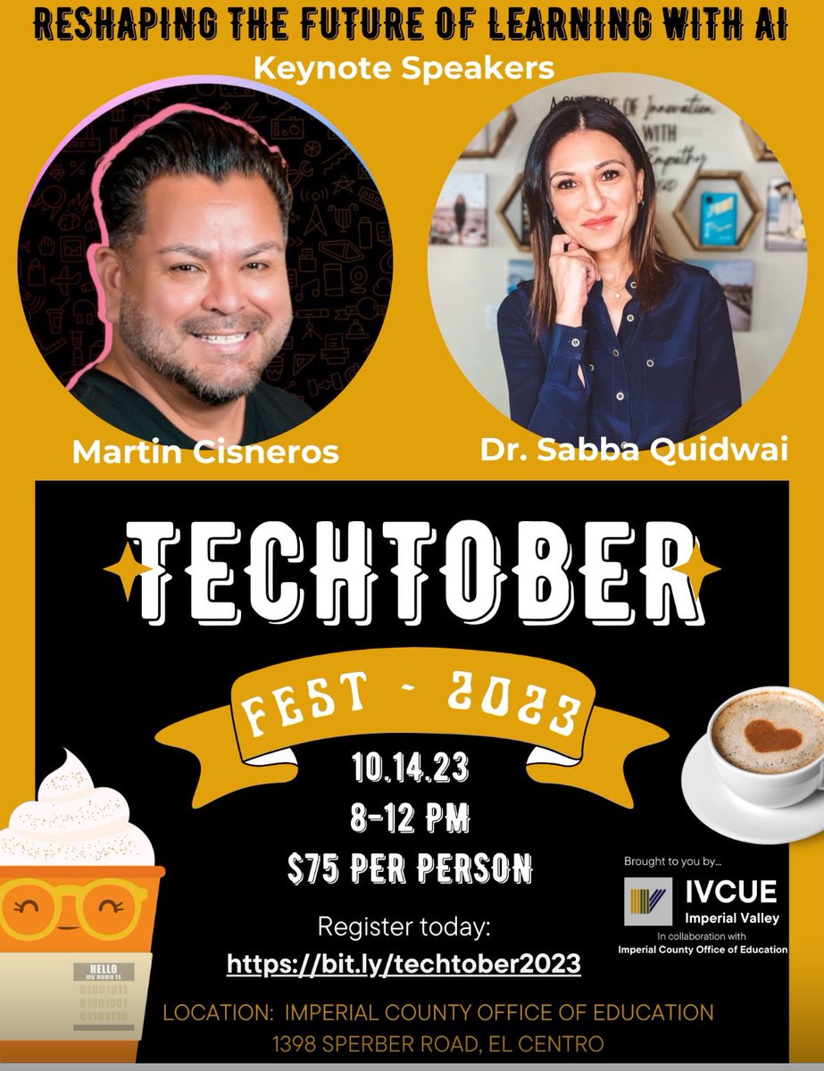 Can’t wait! Techtober Fest is coming. Register today.