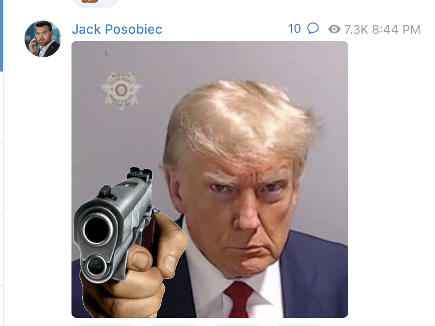 PiperK's tweet photo. Waiting to see when Jack Posobiec and wife decide to head back to Belarus. He's a dark #SlavRight soul.
Embrace the slav, Jack. Home calls. https://t.co/YUiBo0rxI7