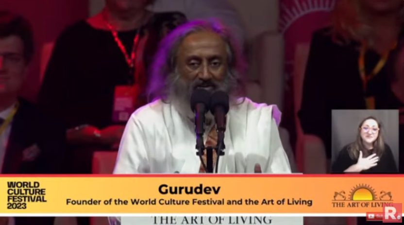 Gurudev Sri Sri Ravi Shankar (<a href="/SriSri/">Gurudev</a>) addresses the 4th World Culture Festival in Washington DC! 

Watch #LIVE here- youtube.com/watch?v=GXWsH0…… 

#SriSriRaviShankar #WorldCultureFestival2023 #ArtOfLiving #SriSriRaviShankar #WorldCultureFestival #WCF2023