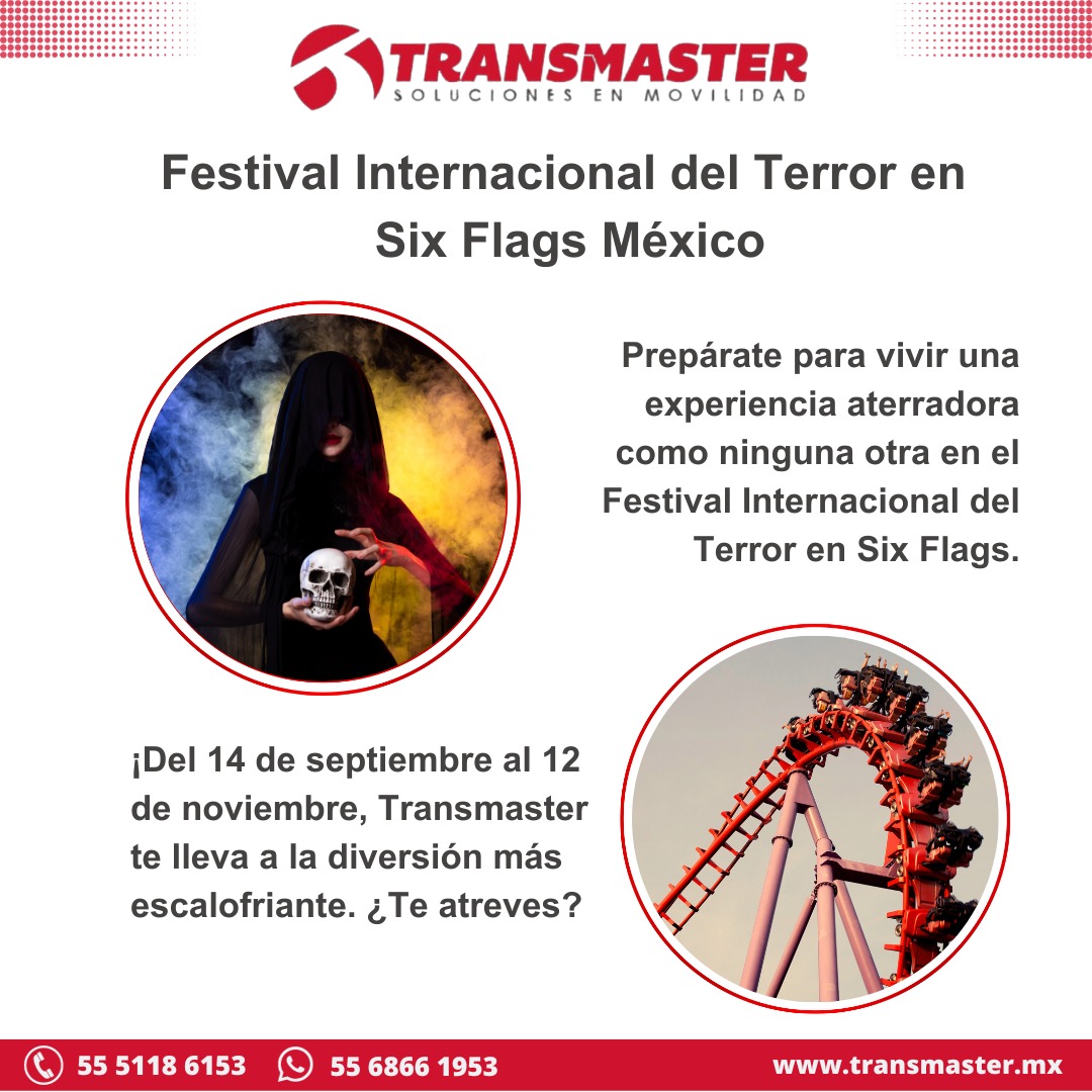 TransmasterMx's tweet photo. Viaja seguro con Transmaster ™️ 
https://t.co/bT5Ks19e8Z  🚐

Cotiza por Whatsapp 👇🏼
📱 https://t.co/pyho56xkUf
Salidas de #CDMX #Edomex
#rentadecamionetasconchofer
#festivaldelterror #sixflags #sixflagsmexico #cdmx #mexico #friends #kizuna #nomakeup #diversion #mexicocity #team https://t.co/84trHgn406
