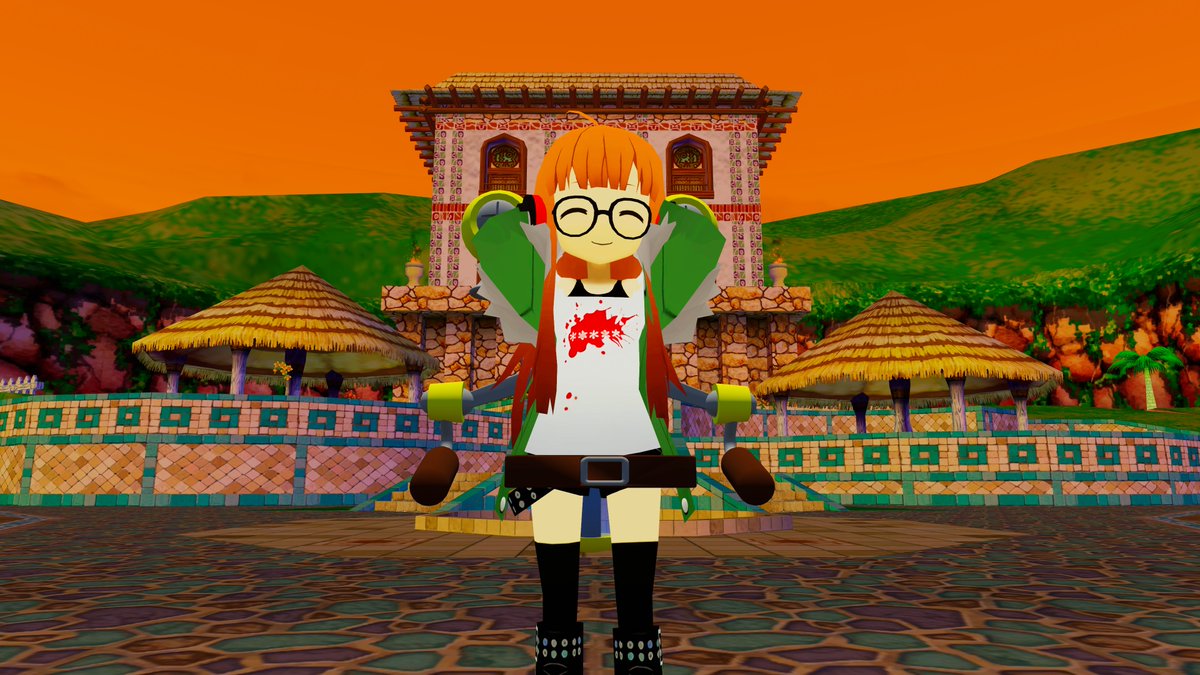 FutabaWanders's tweet image. Seems like every time I show up here it's always the evening. I don't mind! Evening is nice! And it's way, way better than always being swarmed with weird manta rays...