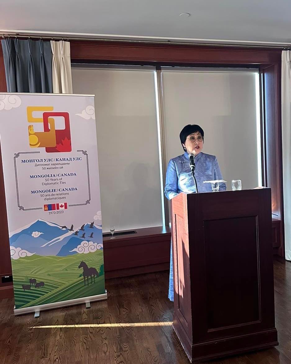 MongoliaCanada's tweet photo. “Taste of Mongolia” event at the Rideau Club, Ottawa, 28 September 2023 https://t.co/nHf0EO1Uyn