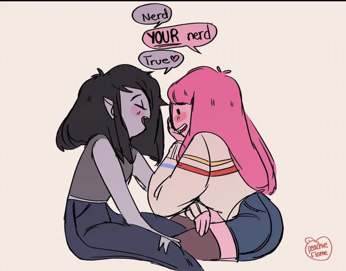 my old bubbline drawings omg 😭😭 