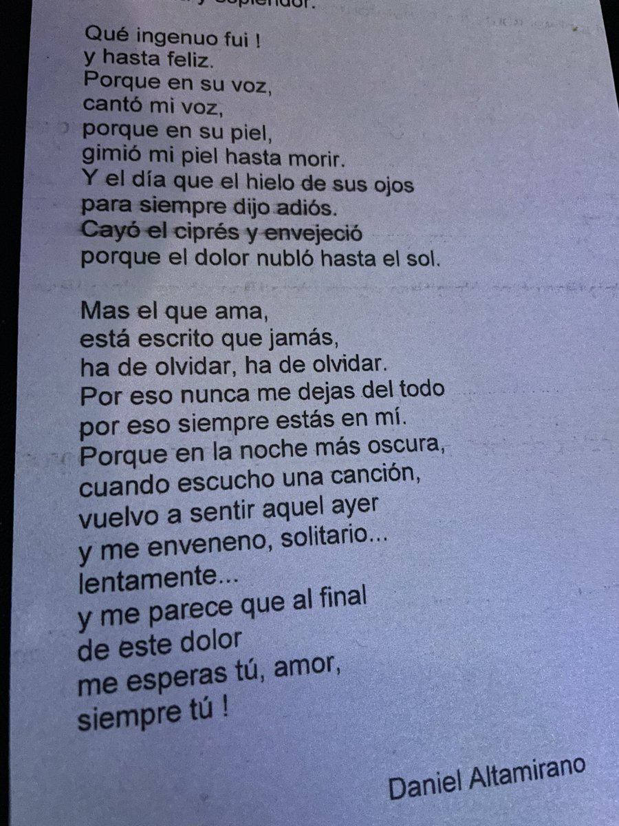 Y al final de este dolor…