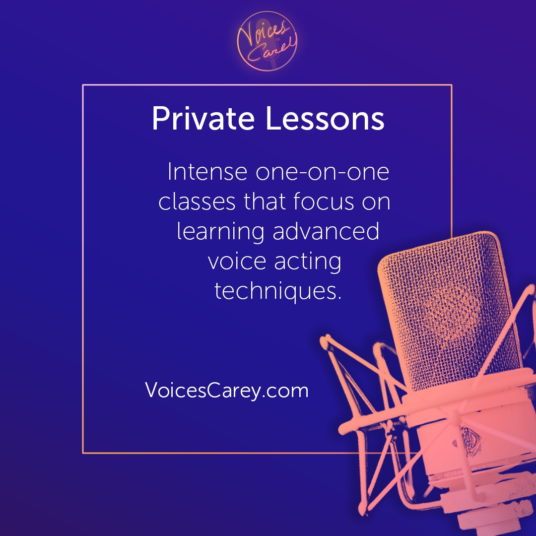 If you are looking to hone your #VoiceActing skills look no further than to start taking lessons with one of our private instructors. . Whether it's #Anime #VideoGames or Commercial we will have someone available to help you out. 

voicescarey.com/private-voice-… for more information.
