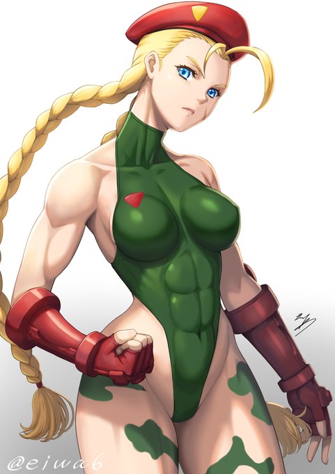 #とびきりのグリーンを魅せて下さい 
#ストリートファイター #格ゲーキャラ描こうぜ
#StreetFighter #キャミィ #Cammy 