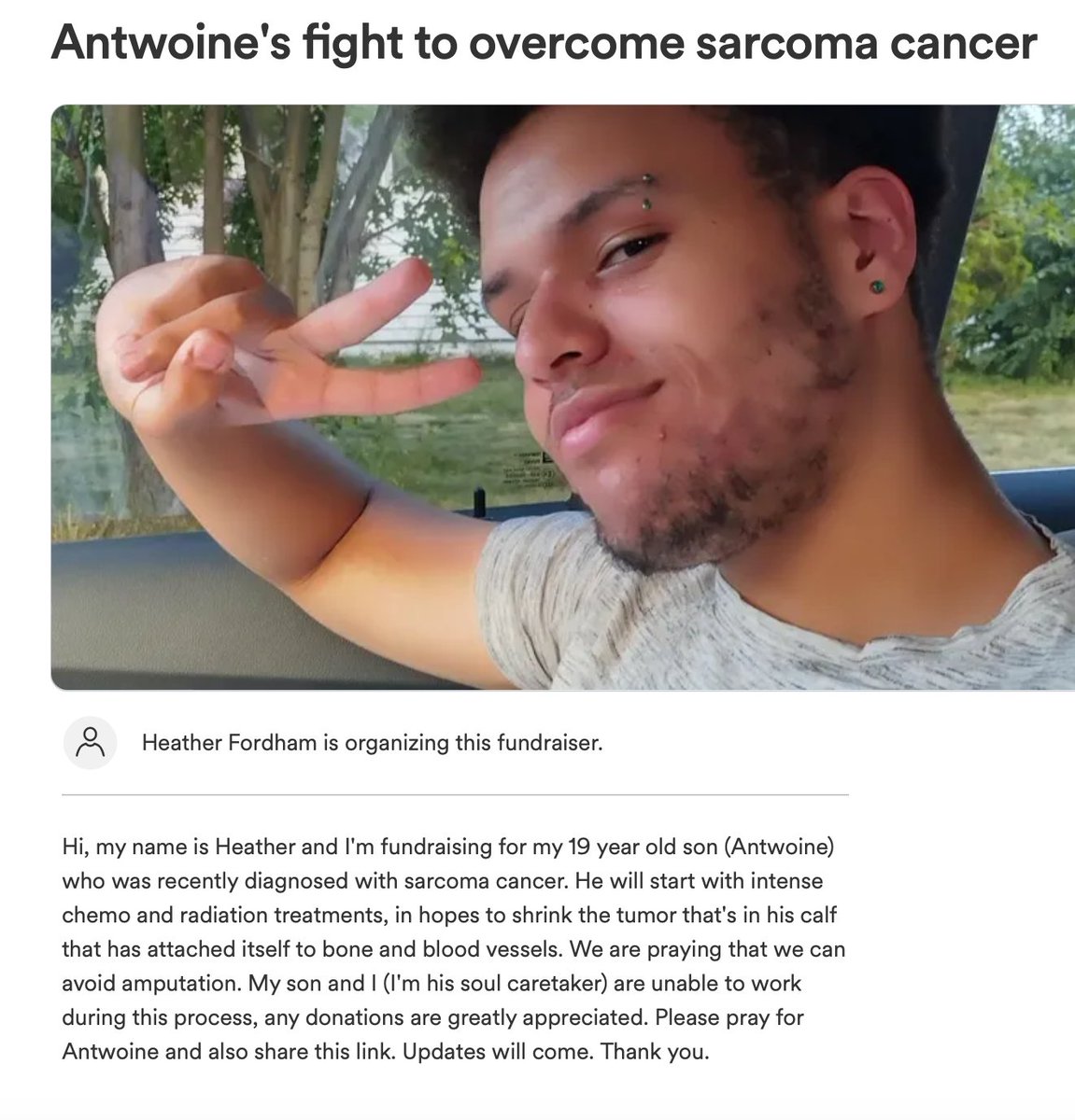 janiesaysyay's tweet image. 08/23 19 yr old Sarcoma &amp;gt;
#CorrelationNotCausation