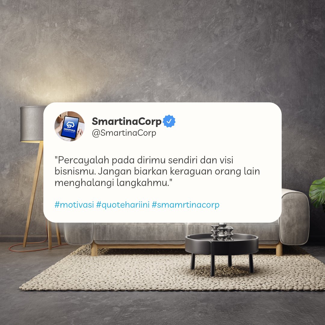 SmartinaCorp's tweet photo. Oke! https://t.co/YODNh71MGH