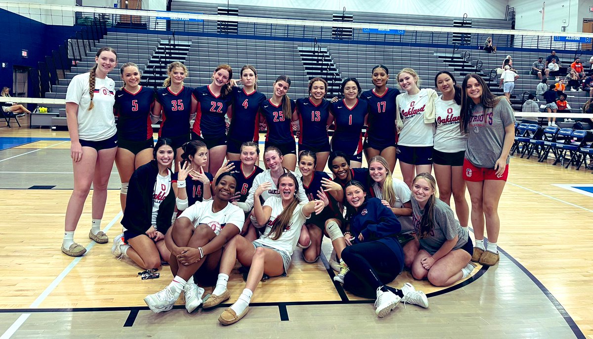 OHSLadyPatsVB's tweet photo. Very proud of the bond and great team leaders…
The legacy will continue!!!
Patriot Pride https://t.co/juvlJ0aCLB