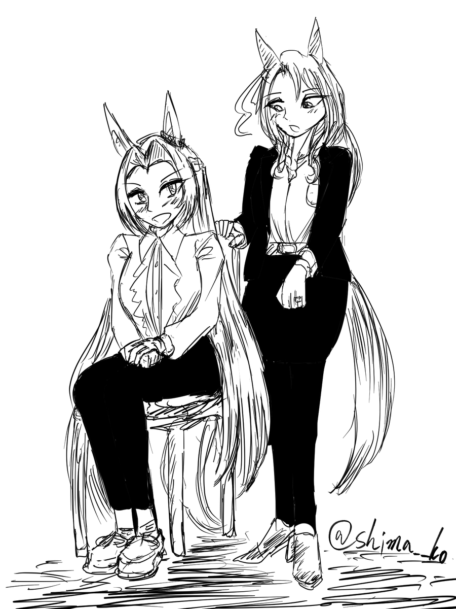 真面目にやった版。 #今月描いた絵を晒そう 