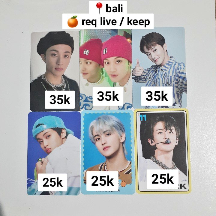 help rt maaciw
wts aab nct winwin jaemin mark chenle renjun jisung 

🏷on pict
📍bali
🍊bisa req live / keep event