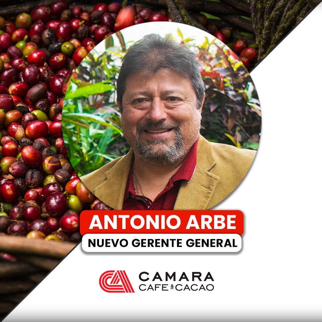 camcafeperu's tweet photo. La Cámara Peruana del Café y Cacao le da la bienvenida al nuevo gerente general Antonio Arbe. Antonio tiene más de 30 años de experiencia en el sector, especializándose en la comercialización de café y cacao. Ha trabajado en diversas empresas tanto en el Perú como en Honduras. https://t.co/x0yvs6MIzz