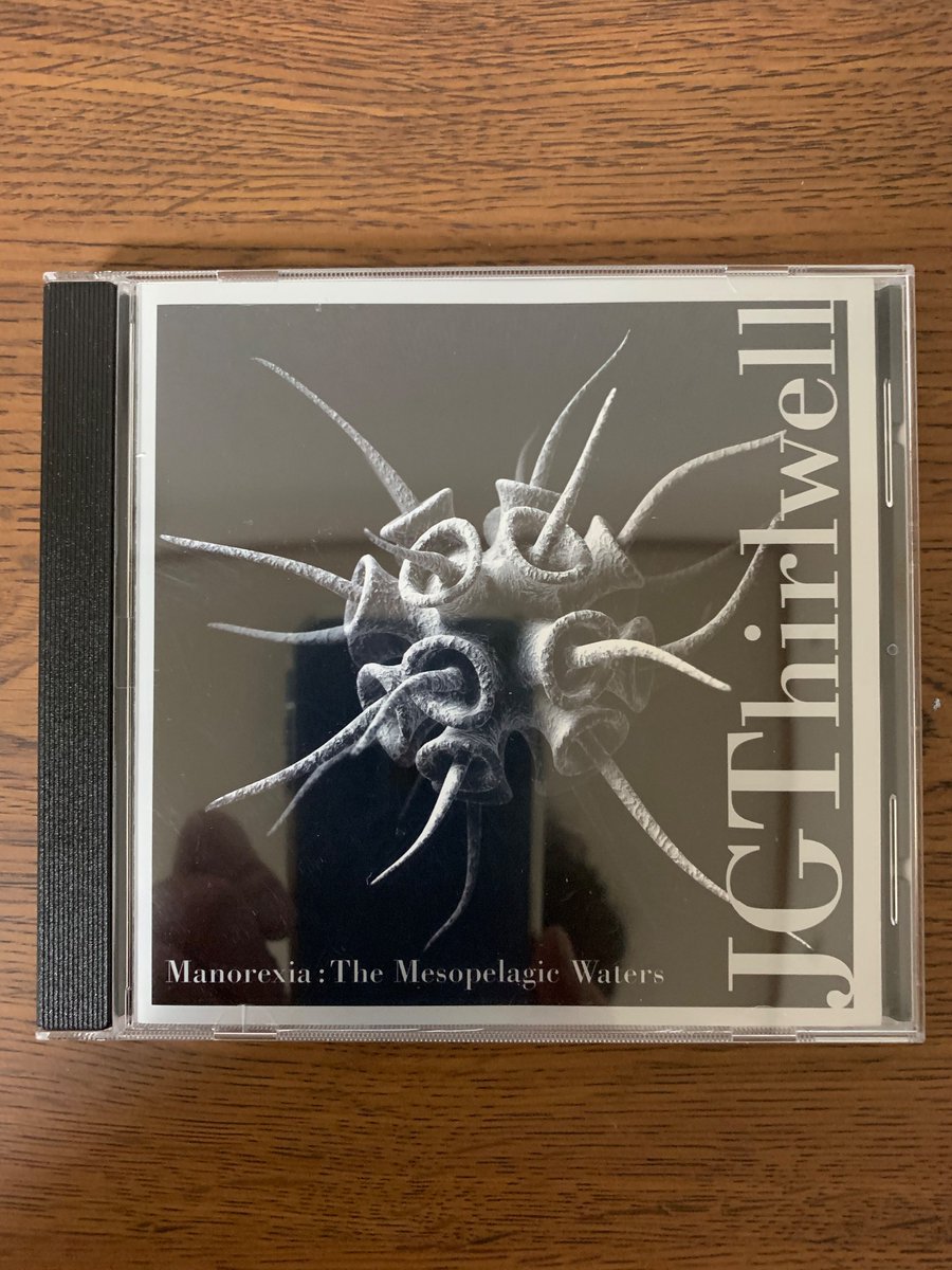HedorahTribe's tweet photo. JG Thirlwell, Manorexia - The Mesopelagic Waters 

#Manorexia 
#Foetus #JimFoetus #ClintRuin #JGThirlwell 
#JohnZorn 
#Electronic #Experimental 
#Industrial #ModernClassical 
#フィータス #フィータスマニア https://t.co/T9h3r7DL2b