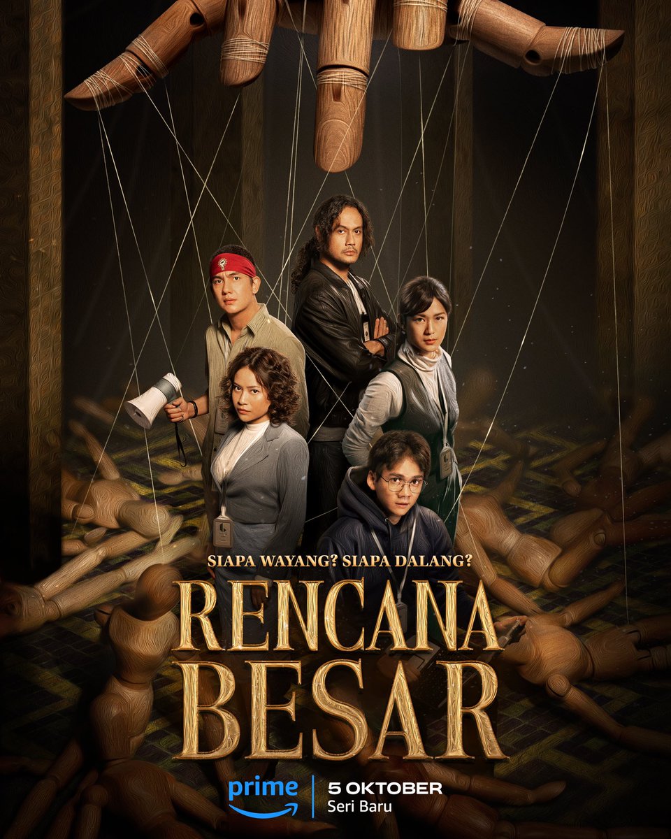 Btw, rencana besar tayang tgl 5 oktober di prime video! Nonton ya hehe SERU BGT ✨