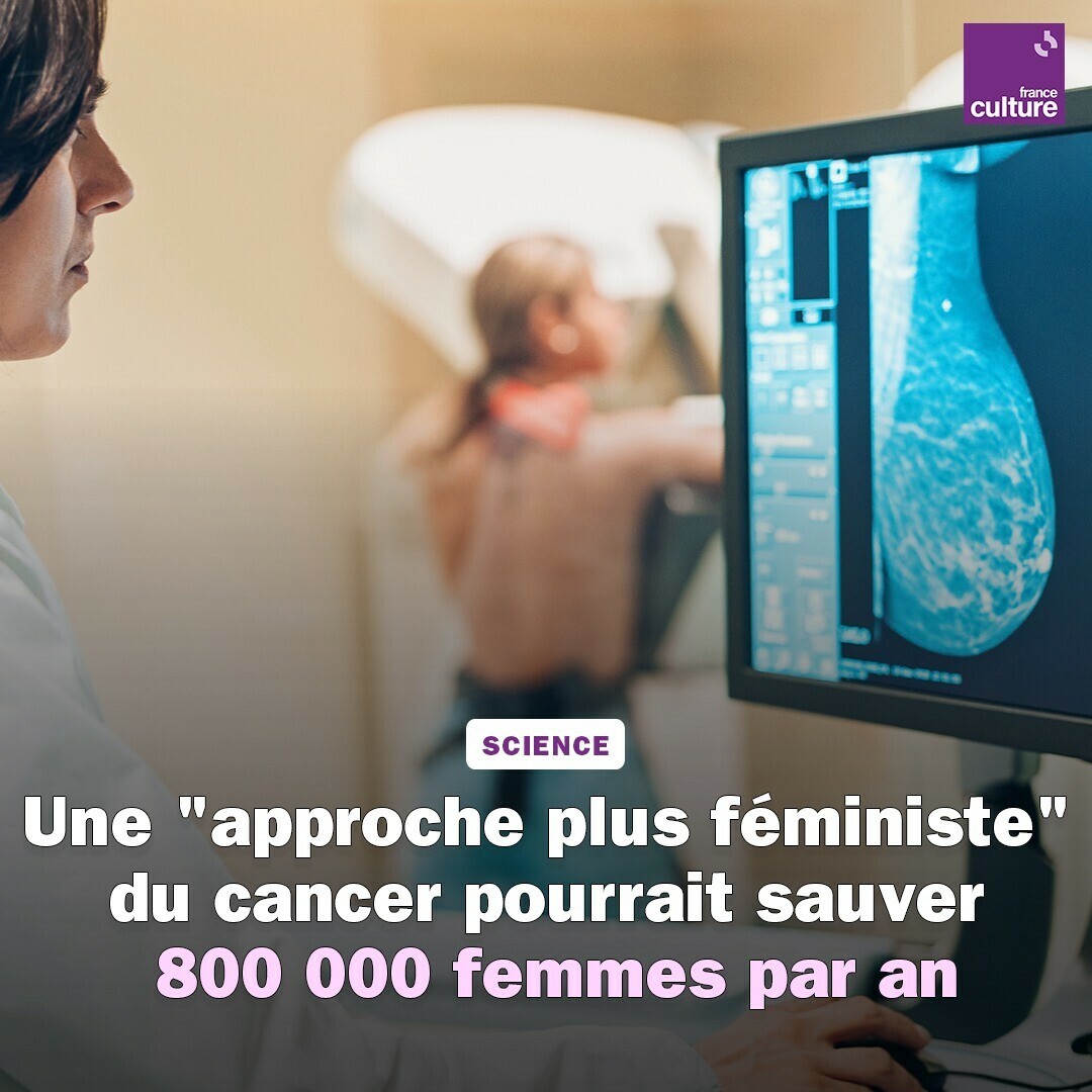 La revue médicale britannique "The Lancet" affirme que les femmes, parce que "le patriarcat domine les soins", n'ont pas le même accès que les hommes à un diagnostic précoce du cancer et à des soins optimaux.
➡️ l.franceculture.fr/pvi