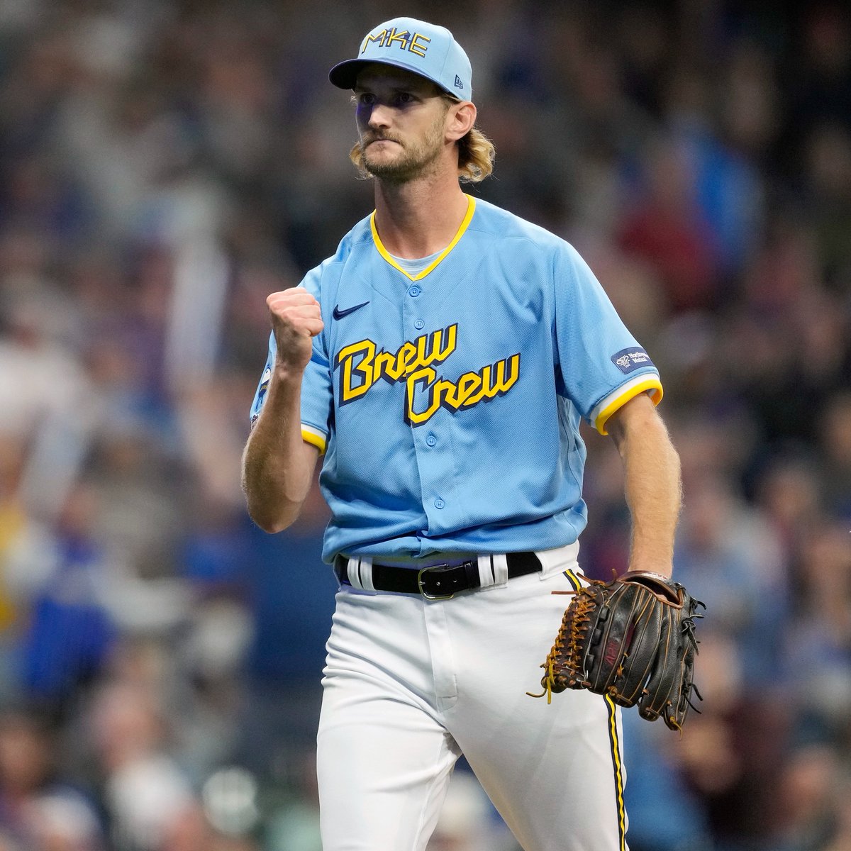 Brewers's tweet image. Where were you for The Caleb Boushley Game™️?

#ThisIsMyCrew