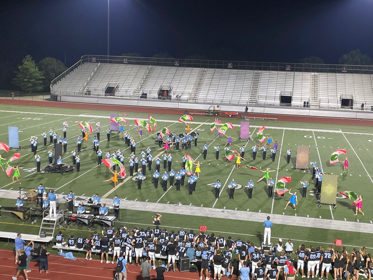Great job <a href="/smelancerbands/">SME Lancer Bands</a> on the first run-through of your field show! That was some big sound, great field effect, and the show is looking great! Also thank you Coach Simoneau for having the football team stay back and watch. Lancers supporting Lancers!! #LancerNation
