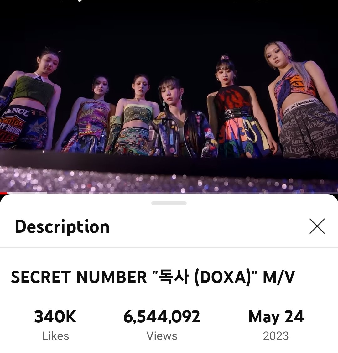 5N_Streams's tweet photo. Views update, sabtu tgl 30 sept:

1. MV Doxa kurang 456K capai 7M views

2. MV Starlight kurang 158K capai 2.5M views

Artinya dalam 7 hari / 1 mingggu:

1. MV DOXA naik cuman 95K views

2. MV STARLIGHT cuman naik 93K views https://t.co/bogGvPucVL