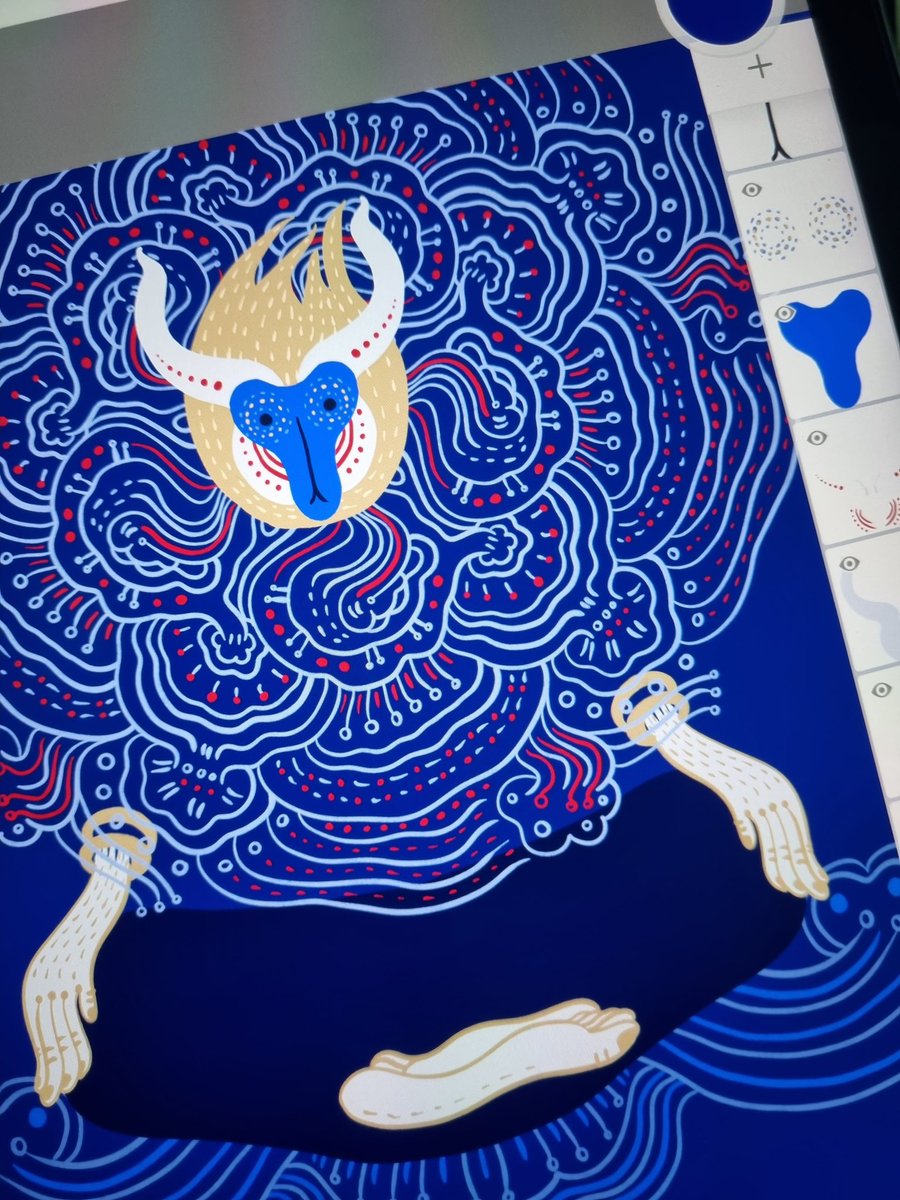 Our founder <a href="/sorryvrerror_co/">sorryvrerror</a> had a blast creating Bored in Blue. It's been a joy bringing it to you 🎨 

Big thanks to <a href="/CoinbaseWallet/">Drew Coffman</a> for extending the event until year-end!

 🎁 Mint now and earn $5 in OP on Coinbase Wallet: app.manifold.xyz/c/boredinblue