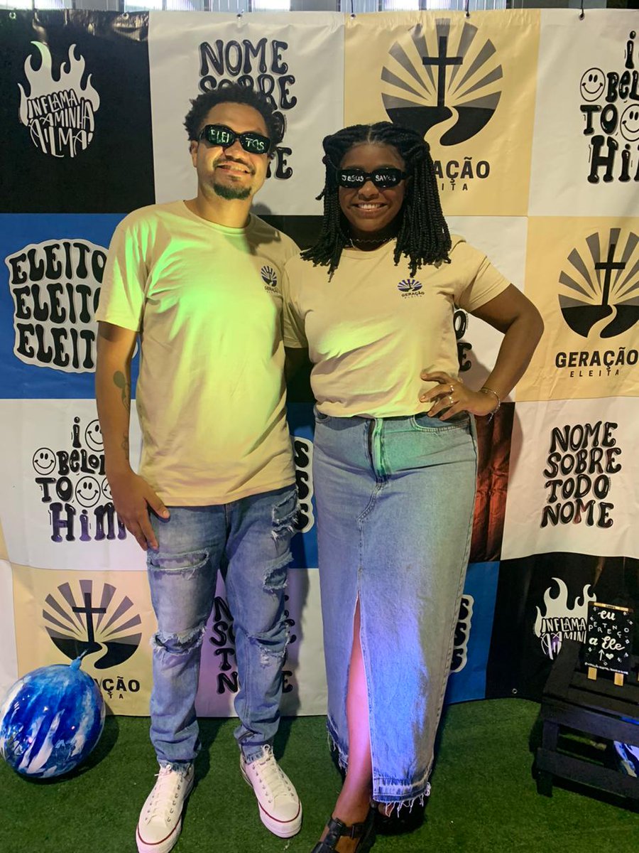 A caminhada fica mais leve com você do meu lado! ❤ 

Nosso primeiro congresso de Jovens, DEUS FAZ! 🙌🏾🔥