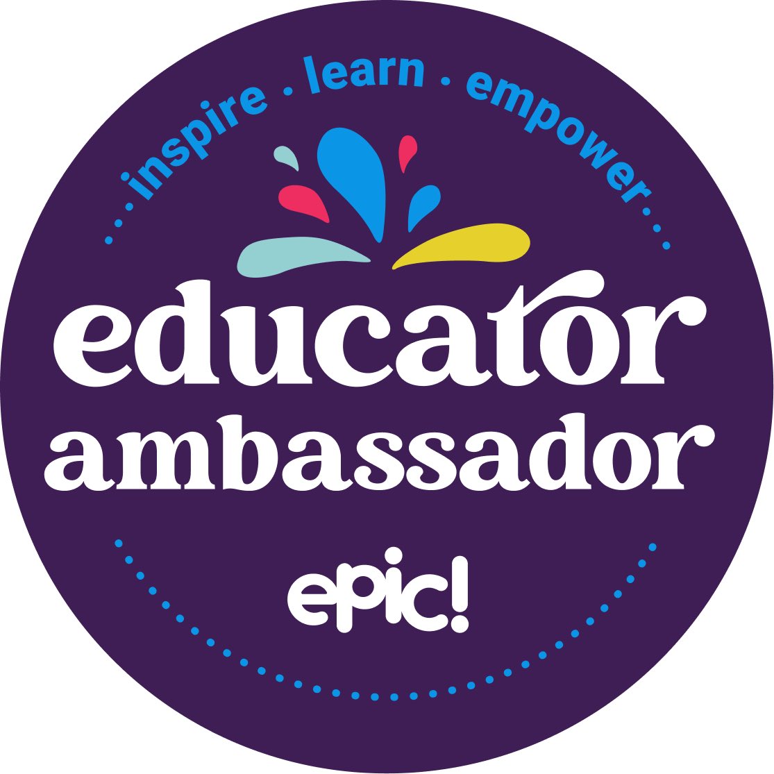 Epic educator ambassador again 🎉
<a href="/epic4kids/">Epic for Kids</a> #EpicAmbassador