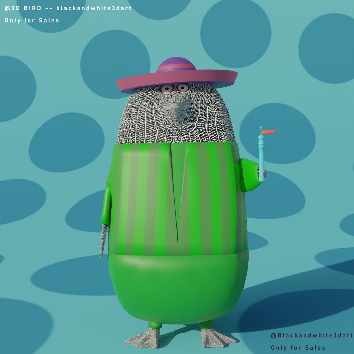 WwmemesS's tweet photo. NEW 3D Bird NFT🔥 is out for sale

Get you own  Penguin 3D Model just for 0.014ETH-

Share this to your Fam!  Retweet to get more offers

#NFT #Crypto #NFTCommunity #selling_content #beautiful #fun #buyer #collection #3d #3dmodeling #architecture https://t.co/WeqCwbhYsI