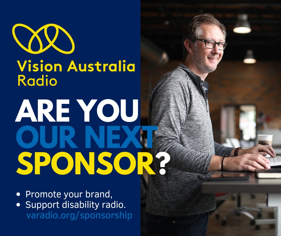 Vision Australia Radio tweet media