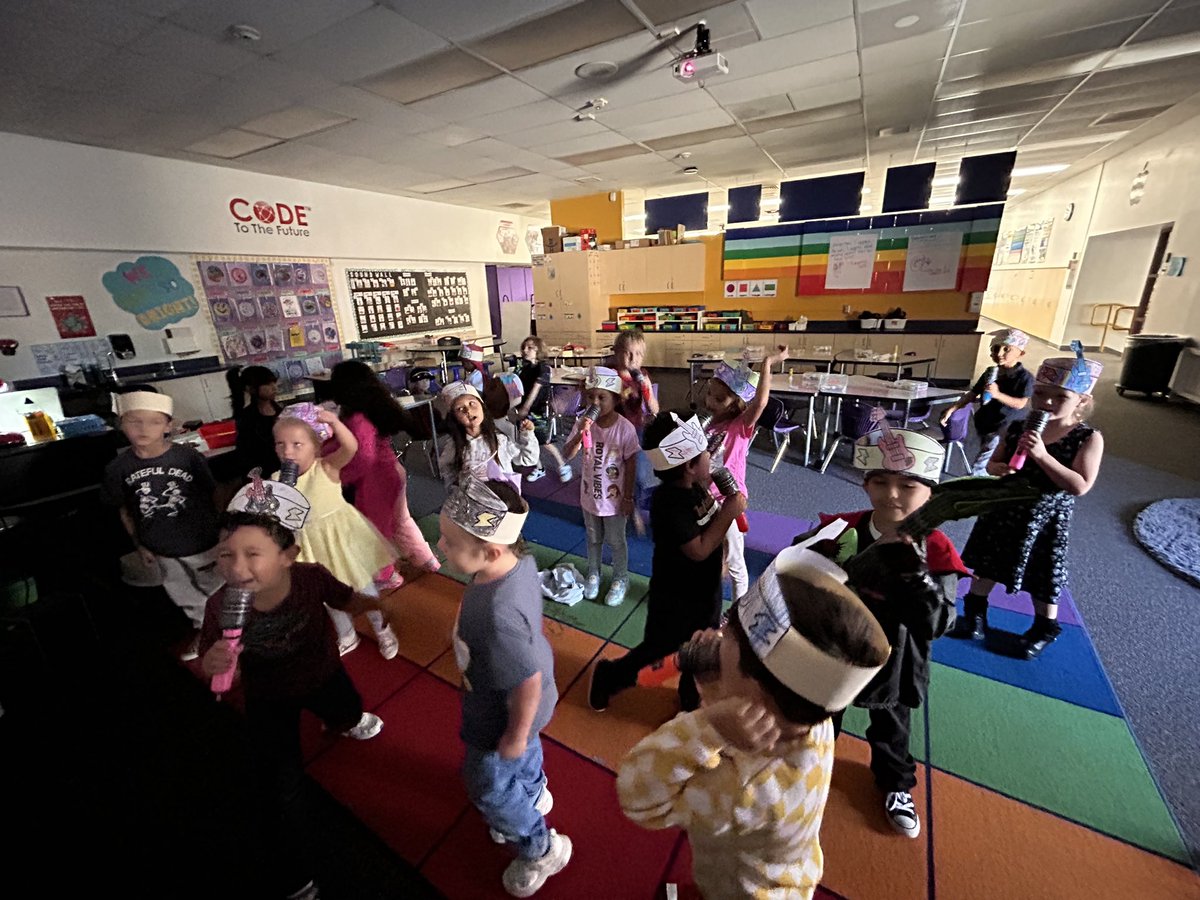 We rocked our learning today!! #rockourschool #riosrocks <a href="/RiosRobots/">RiosComputerScience</a>